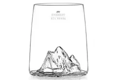 Set de 4 shooters Alaskan Maker Topographic en verre cristallin
