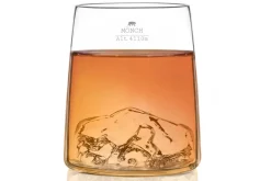 Set de 4 shooters Alaskan Maker Topographic en verre cristallin Swiss Edition