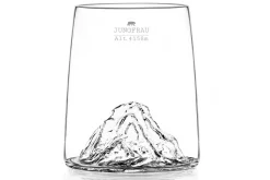Set de 4 shooters Alaskan Maker Topographic en verre cristallin Swiss Edition