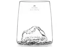 Set de 4 shooters Alaskan Maker Topographic en verre cristallin Swiss Edition