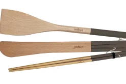 Set de 3 ustensiles Cookut en bois pour L'Incroyable Poêle et L'Incroyable Wok