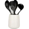 Set de 5 ustensiles de cuisine Kitchen Aid avec support céramique