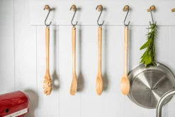 Set de 4 ustensiles de cuisine Kitchen Aid en bois de bouleau