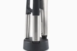 Set de 3 ustensiles Joseph Joseph Elevate Fusion en silicone avec support de rangement
