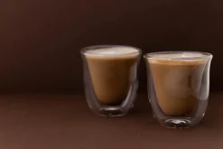 Set de 2 verres à cappuccino La Cafetière Jack en verre borosilicate double paroi 200ml