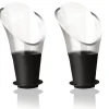 Set de 2 verseurs à vin Vacu Vin noir