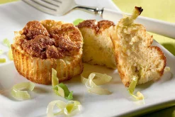 Set 4 moules à soufflés individuels Gobel anti-adhérent - Diamètre 8cm