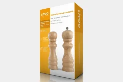 Set moulin à poivre et salière Livoo bois