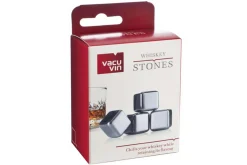 Set 4 pierres à whisky Vacu Vin