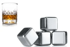 Set 4 pierres à whisky Vacu Vin