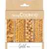 Set 4 tubes décors sucrés Scrapcooking Gold Mix - 62g