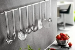 Spatule ajourée Gefu Baseline acier inox 32.7cm