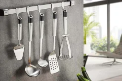 Spatule ajourée Gefu Primeline acier inox et silicone