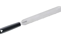 Spatule à dents Triangle inox flexible 25cm manche en green grip