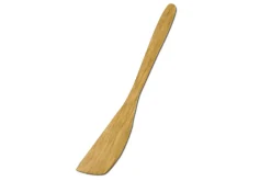 Spatule galbée Bérard faite main en olivier 30cm
