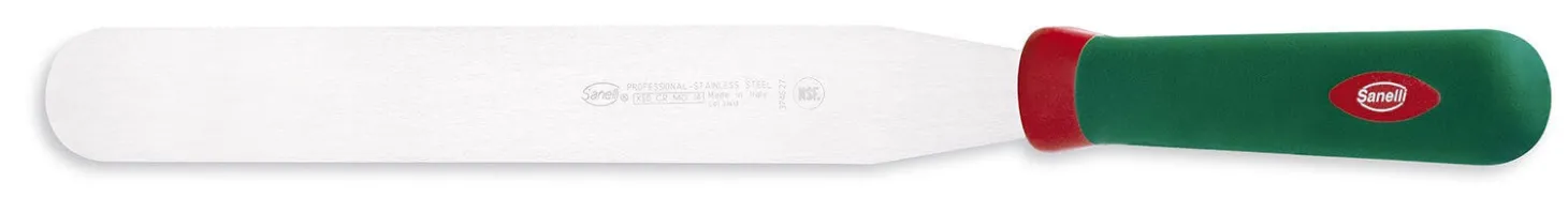 Spatule professionnelle Sanelli Premana lame flexible 27cm pour cuisinier et pâtissier