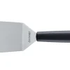 Spatule professionnelle Triangle large flexible en inox coudée 28,5cm x 9cm