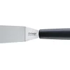 Spatule professionnelle Triangle flexible en inox forme évasée coudée 12cm
