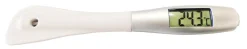 Spatule thermomètre silicone 29cm résistance -50°C +300°C