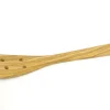 Spatule à trous galbée Bérard faite main en olivier 30cm
