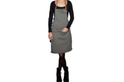 Tablier de barbecue DutchDeluxes en coton et cuir