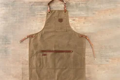 Tablier de cuisine Alaskan Maker N°547 vintage en toile