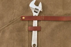 Tablier de cuisine Alaskan Maker N°547 vintage en toile