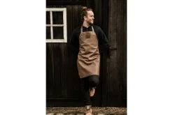 Tablier de cuisine artisanal en cuir Witloft Buffalo Collection