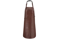 Tablier de cuisine artisanal Witloft Buffalo Collection en cuir pleine fleur