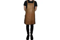 Tablier de cuisine à bretelles DutchDeluxes en cuir