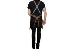 Tablier de cuisine à bretelles DutchDeluxes en cuir