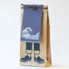 Tablier de cuisine japonais Anything Maekake Hokusai Vague