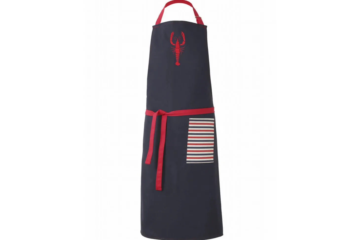 Tablier de cuisine Tissage de l'Ouest Marie fabriqué en France - Langoustine