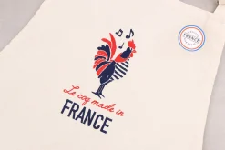 Tablier de cuisine Tissage de l'Ouest Joel fabriqué en France - Coq Français