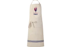 Tablier de cuisine Tissage de l'Ouest Joel fabriqué en France - Coq Français