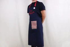 Tablier de cuisine Tissage de l'Ouest Marie fabriqué en France - Cuisine à la française