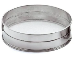 Tamis professionnel acier inox 40cm - maille inox 1.28mm