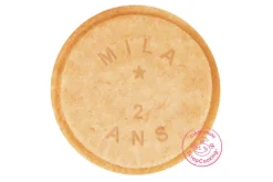 Tampon messages biscuit Scrapcooking personnalisable