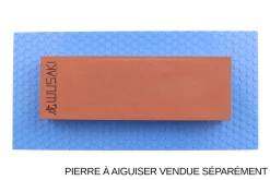 Tapis antidérapant Hasegawa pour pierre à aiguiser bleu
