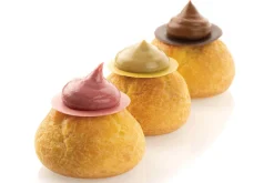 Tapis de cuisson Silikomart éclair et choux en silicone professionnel et fibres de verre micro-perforées 30x40cm