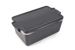 Terrine avec presse Peugeot en céramique ardoise