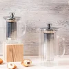Théière Cristel Breakfast 1,2L en verre borosilicate avec filtre démontable