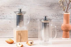 Théière Cristel Breakfast 1,2L en verre borosilicate avec filtre démontable