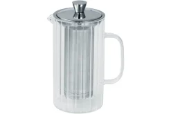 Théière Cristel Breakfast 1,2L en verre borosilicate avec filtre démontable