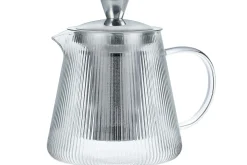 Théière Cristel Darjeeling 1,2L en verre borosilicate avec filtre démontable