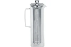 Théière Cristel Long Island 1,5L en verre borosilicate avec filtre démontable