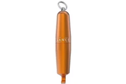 Tire-bouchon aluminium Lance coloris orange fabriqué en France