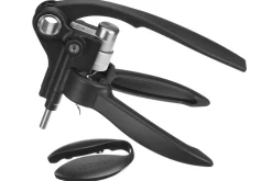 Tire bouchon à levier Le Creuset LM 250 noir avec coupe-capsule
