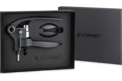 Tire bouchon à levier Le Creuset LM 250 noir avec coupe-capsule