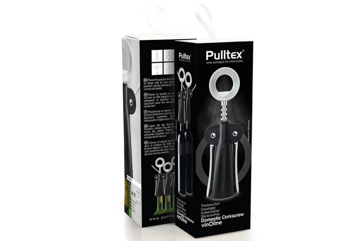 Tire-bouchon à leviers Pulltex vinOline